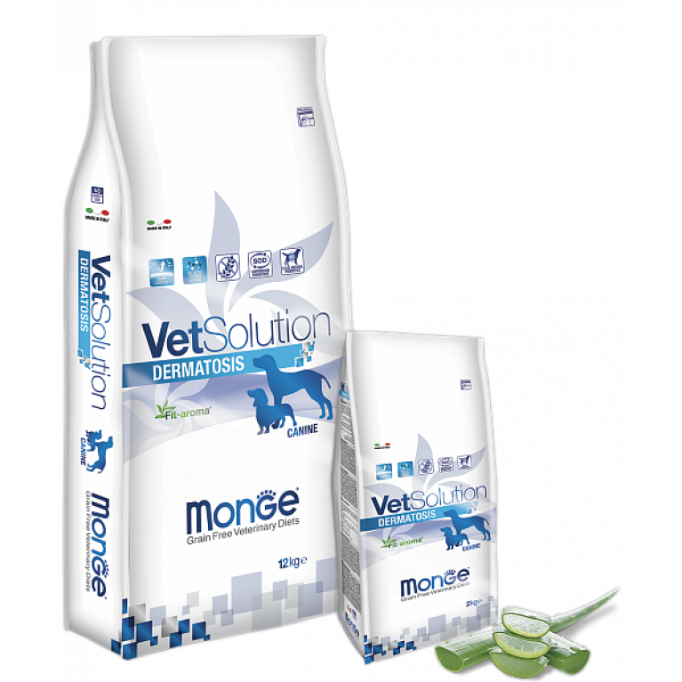 Monge VetSolution Dog Dermatosis Диета для собак с заболеваниями кожи Лосось						