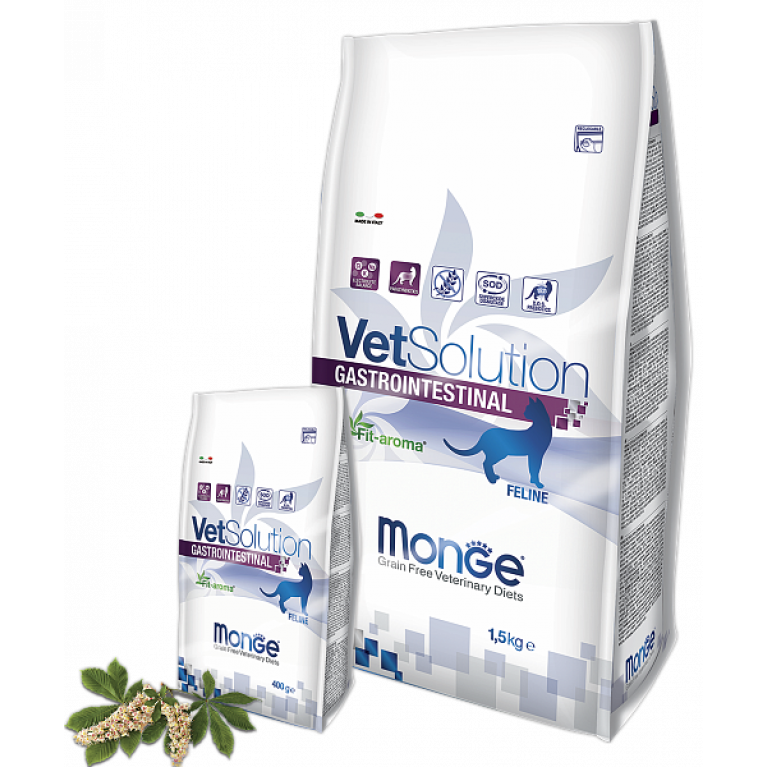 Monge VetSolution Cat Gastrointestinal диета для кошек при заболеваниях ЖКТ