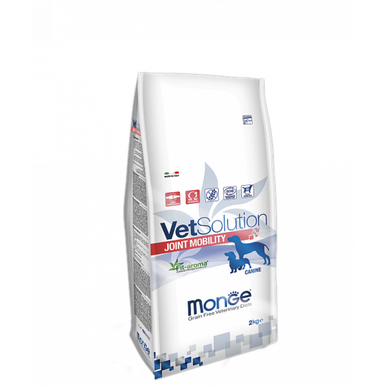 Monge VetSolution Dog Joint Mobility Диета для поддержания здоровья суставов при остеоартрите у собак						