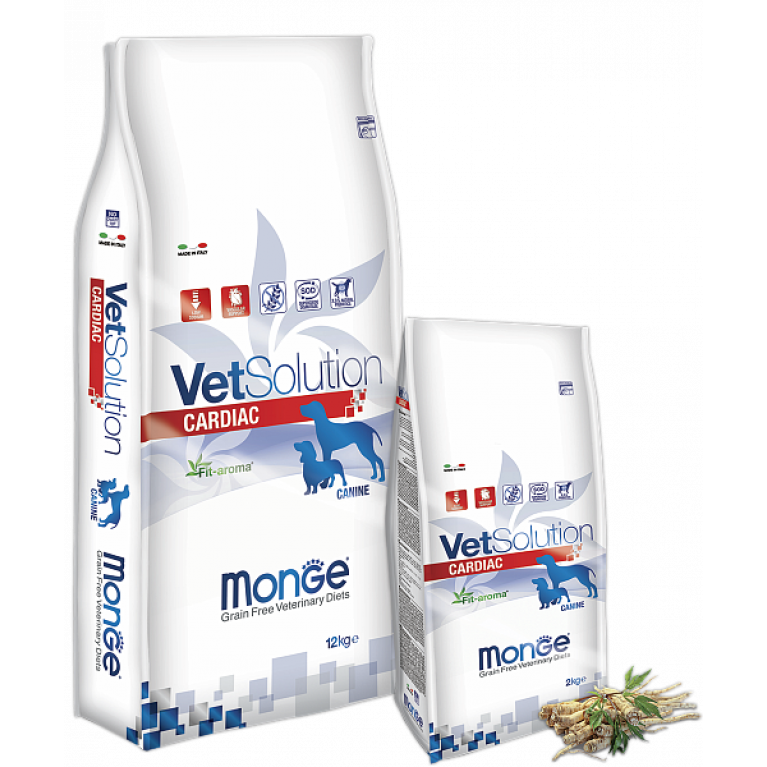 Monge VetSolution Dog Cardiac Диета при заболеваниях сердца у собак  Курица 