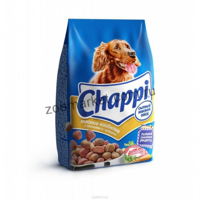 Chappi Сухой корм для собак (мясное изобилие)