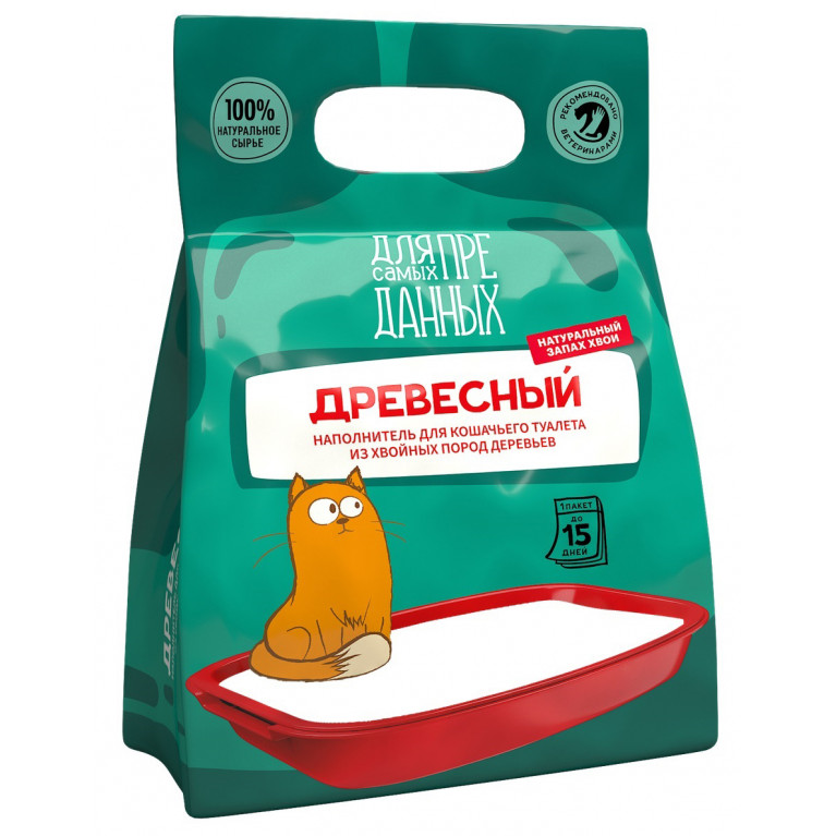 ДЛЯ САМЫХ ПРЕДАННЫХ Наполнитель "Древесный из хвойных пород"